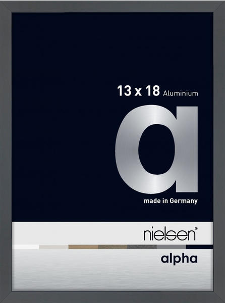 Nielsen Alpha 13x18 dunkelgrau glanz
