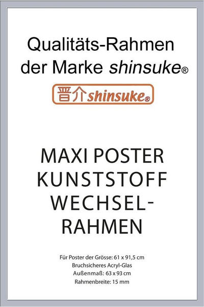 Empire Poster Shinsuke 61x91,5 Kunststoff silber