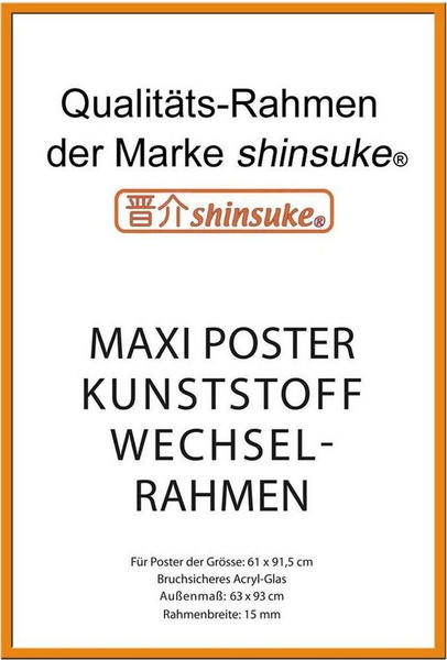 Empire Poster Shinsuke 61x91,5 Kunststoff orange