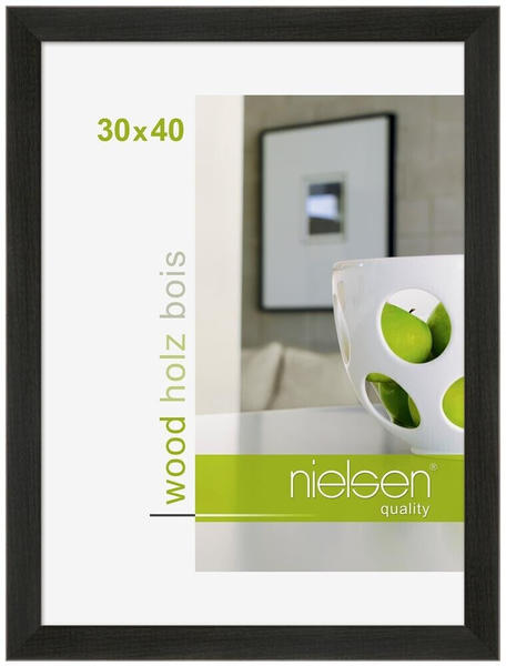Nielsen Holzrahmen Essential 24x30 schwarz