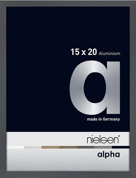 Nielsen Alpha 15x20 dunkelgrau glanz