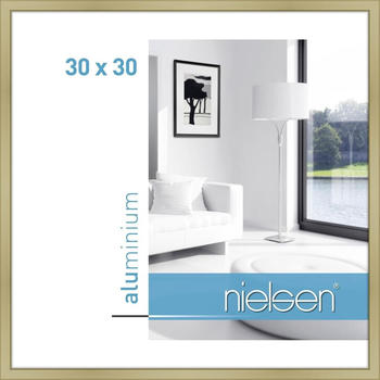 Nielsen Alurahmen Classic 30x30 gold matt