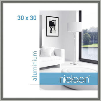 Nielsen Alurahmen Classic 30x30 contrastgrau