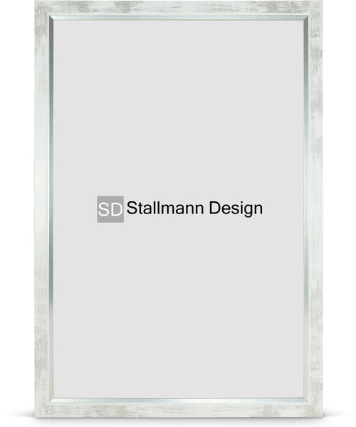 Stallmann Design Bilderrahmen my Frames 70x100 cm weiss gewischt