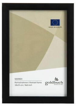 Goldbuch Holzrahmen Skandi 10x15 schwarz