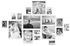 PHOTOLINI 17er Set Modern 10x15 bis 30x40 cm