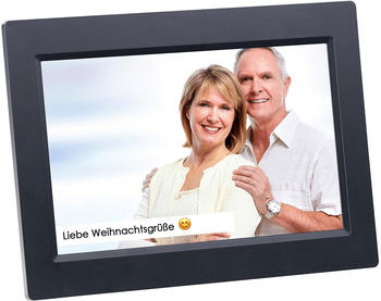Somikon WLAN-Bilderrahmen mit 25,7-cm-IPS-Touchscreen