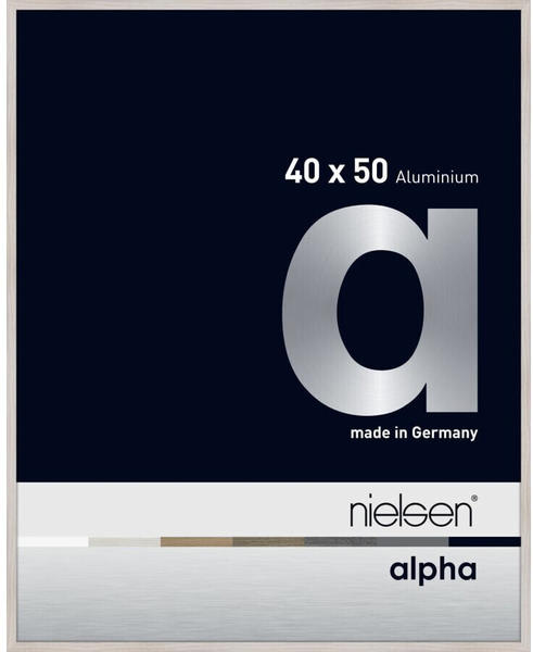 Nielsen Alpha 40x50 eiche weiß