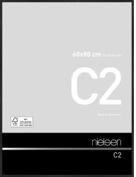 Nielsen Alurahmen C2 60x80 schwarz matt