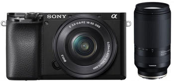 Sony Alpha 6100 + 16-50 mm + 70-300 mm Tamron