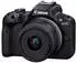Canon EOS R50 Kit 18-45 mm schwarz
