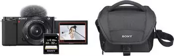 Sony ZV-E10 Kit 16-50 mm + LCS-U11 + 32GB SD
