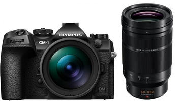 OM System OM-1 Kit 12-40 mm + 50-200 mm Panasonic Leica