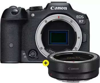 Canon EOS R7 Body + Adapter EF-EOS R Canon EOS R7 Body + Adapter EF-EOS R