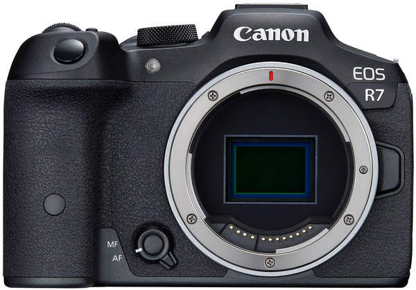 Vlog Kamera Konnektivität & Display Canon EOS R7 Body + Adapter EF-EOS R