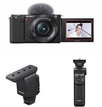 Sony ZV-E10 Kit 16-50 mm + ECM-B10 + GP-VPT2BT