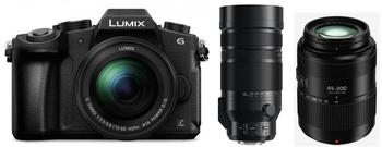Panasonic Lumix DMC-G81 Kit 12-60 mm + 45-200 mm + 100-400 mm