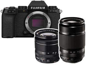 Fujifilm X-S10 Kit 18-55 mm + 55-200 mm