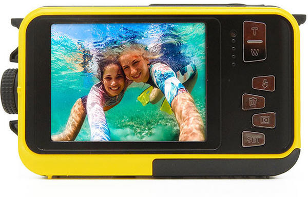 Unterwasserkamera Display & Sensor GoXtreme Reef gelb