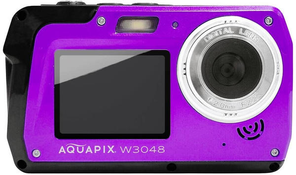 digitale Kompaktkamera Video & Allgemeine Daten Easypix Aquapix W3048 Edge violett