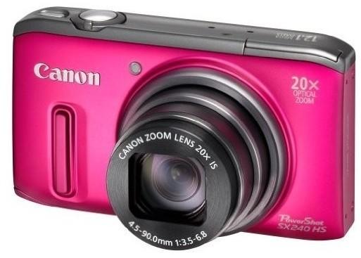 Canon Powershot SX240 HS pink
