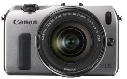 Sensor & Display Canon EOS M silber
