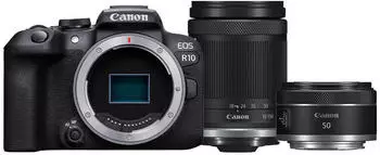 Canon EOS R10 Kit 18-150 mm + 50 mm