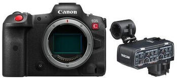 Canon EOS R5 C Body + Tascam CA-XLR2d