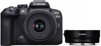 Canon EOS R10 Kit 18-45 mm + Adapter EF-EOS R