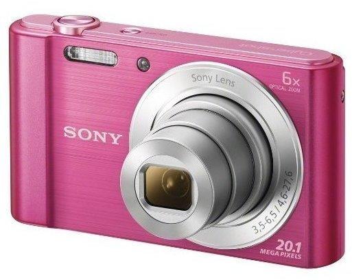 Blitz & Ausstattung Sony Cyber-shot DSC-W810 pink