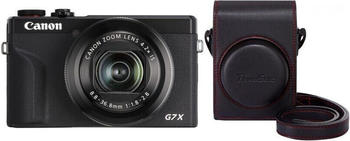 Canon PowerShot G7X Mark III + DCC-1880 schwarz