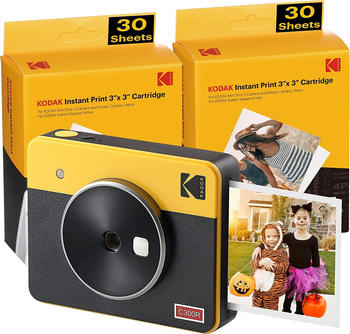 Kodak Mini Shot 3 Square Retro + 68 Blatt gelb