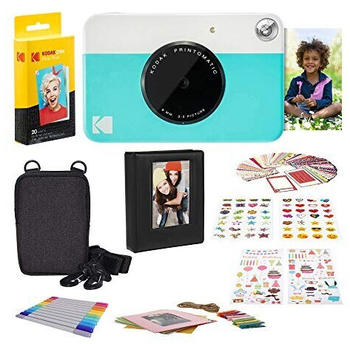 Kodak Printomatic + Starter Bundle blau