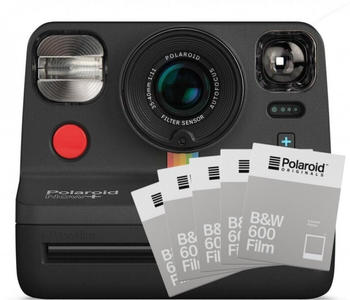 Polaroid Now+ + 600 B&W Film 8x (5) schwarz