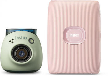 Fujifilm instax Pal Pistachio Green + Mini Link2 Soft Pink