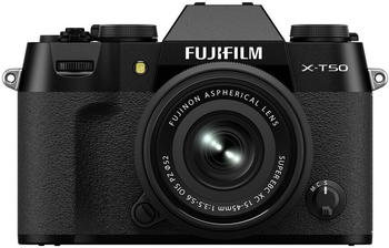 Fujifilm X-T50 Kit 15-45 mm schwarz