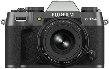 Fujifilm X-T50 Kit 16-50 mm anthrazit