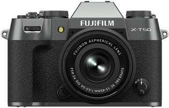 Fujifilm X-T50 Kit 15-45 mm anthrazit