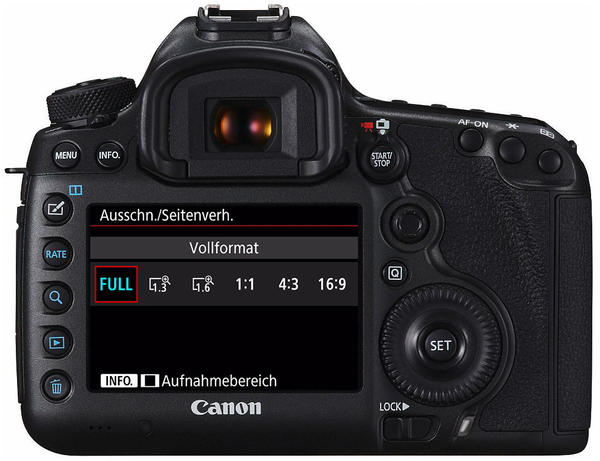 Display & Ausstattung Canon EOS 5DS Body