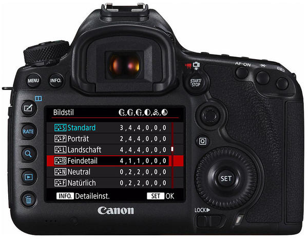 Eigenschaften & Sensor Canon EOS 5Ds R