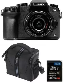 Panasonic Lumix DMC-G70 Kit 14-42 mm + Monza 300 + 16GB SD