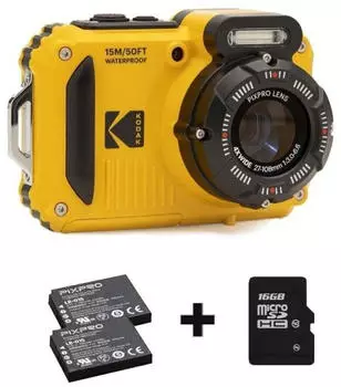 Kodak Pixpro WPZ2 gelb Set