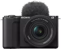 Sony ZV-E10 II Vlog-Kamera 26 MP APS-C 4K mit E PZ 16-50 mm Objektiv Schwarz