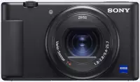 Sony ZV-1A Kompaktkamera 20.1 MP 1-Zoll-Sensor 4K ZEISS 2.7x Zoom Schwarz