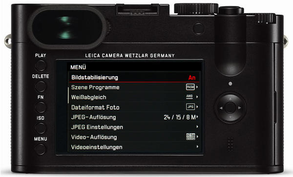 Ausstattung & Eigenschaften Leica Q (Typ 116)