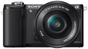 Sony Alpha 5000 Kit 16-50 mm schwarz