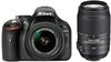 Nikon D5200 schwarz + 18-55mm VR II + 55-300mm VR
