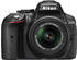 Nikon D5300 Kit 18-55 mm Nikon VR II schwarz