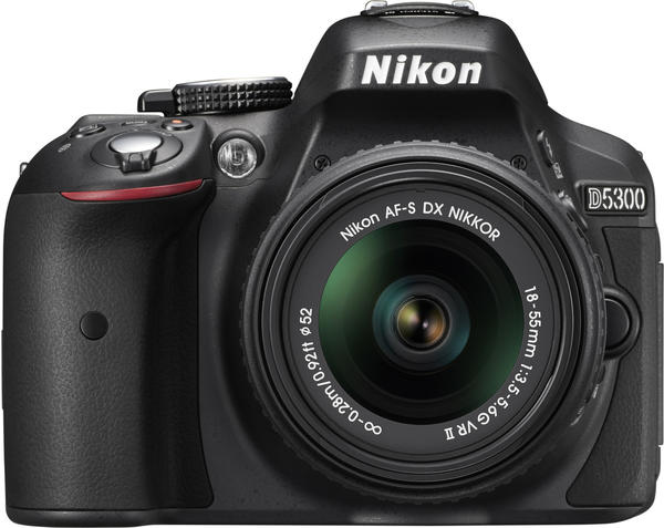 Nikon D5300 Kit 18-55 mm Nikon VR II schwarz