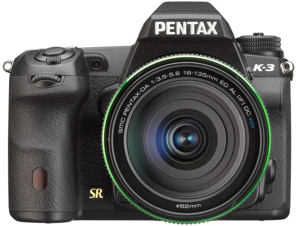 Pentax K-3 schwarz + DA 18-135mm WR